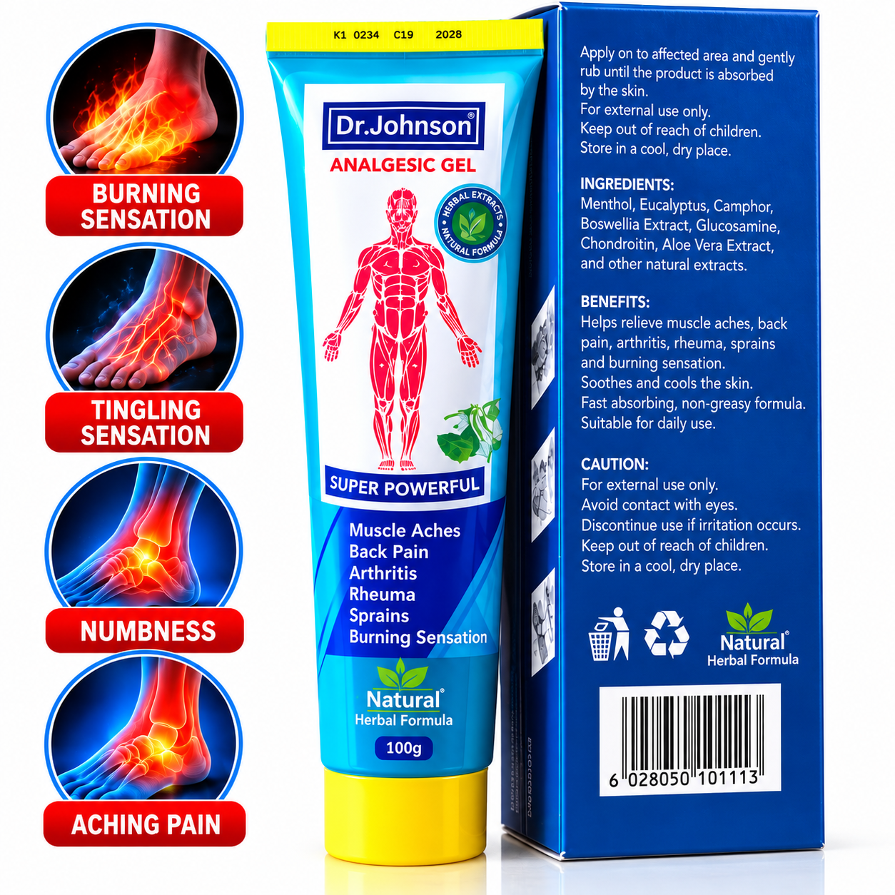Dr. Johnson Analgesic Gel Product Display (3)