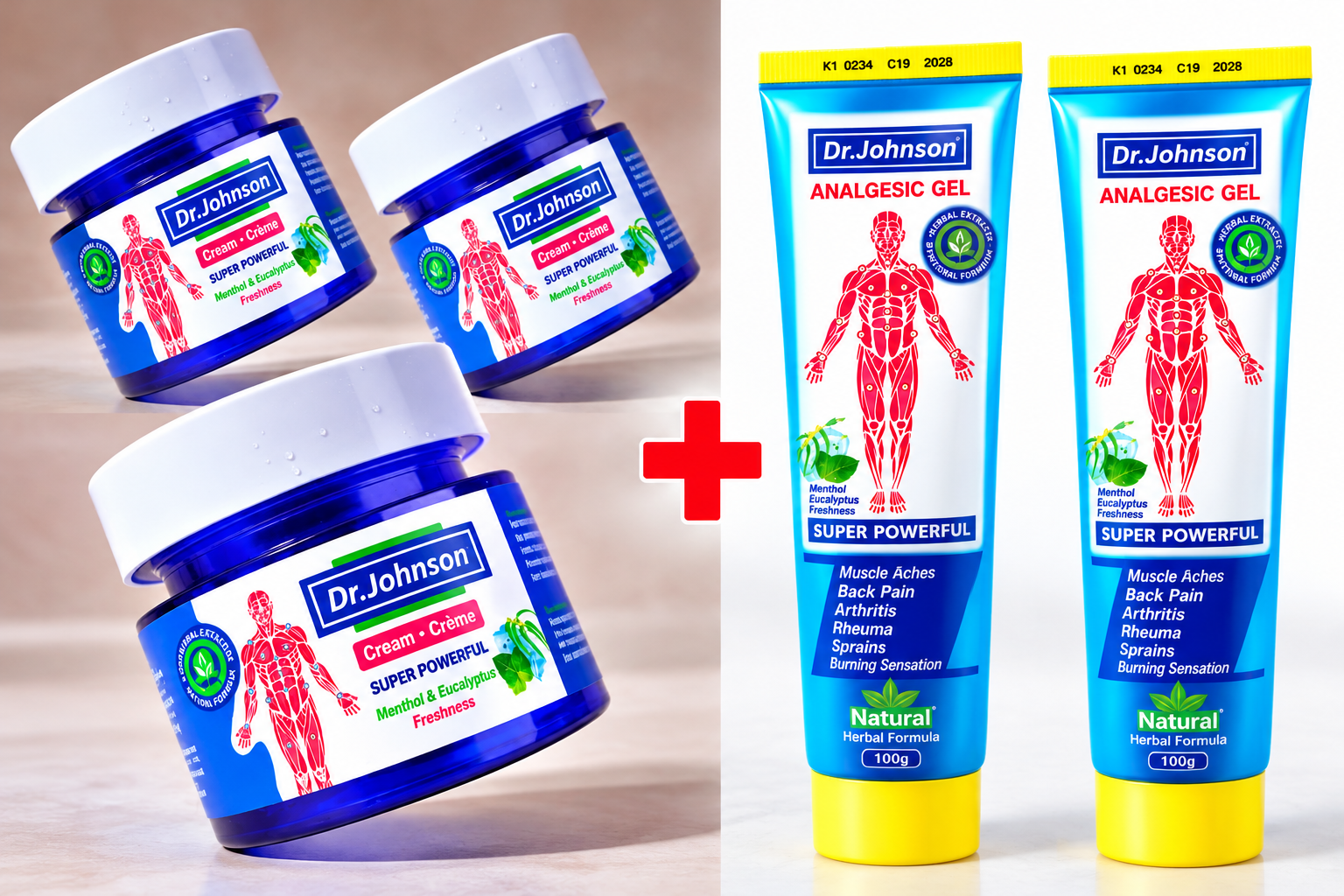 Dr. Johnson Cream and Gel Bundle